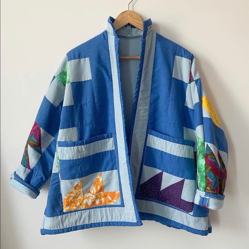 Handmade quilt coat